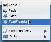 FinderPop menu FinderPop makes your menus more elegant